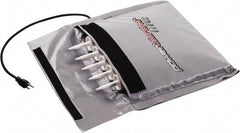 Powerblanket - 24" Long x 13" Wide, Flat, PVC, Caulk Warmer - 120 Volts, Flat Back - Apex Tool & Supply