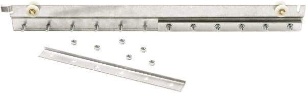 Steiner - 3' Long Galvanized Steel Dock Strip Door Strip Door Trolley - Use with Track & Roller Track - Apex Tool & Supply