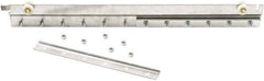 Steiner - 2' Long Galvanized Steel Dock Strip Door Strip Door Trolley - Use with Track & Roller Track - Apex Tool & Supply