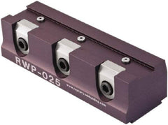 Raptor Workholding - 3/4" Jaw Width, 1-1/2" High x 6" Long x 2" Wide Dovetail Vise - For Use with 4 & 5 Axis Workholding Systems - Apex Tool & Supply