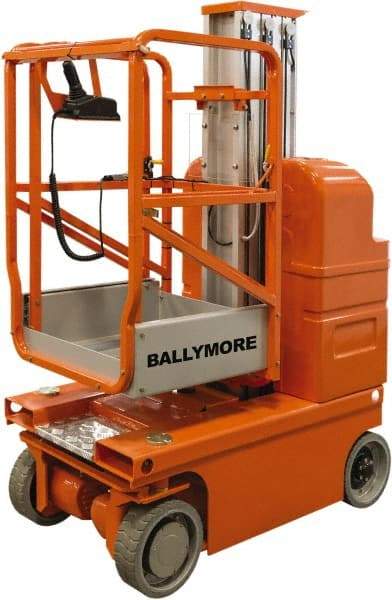 Ballymore - Cherry Pickers (Personal Lifts) Type: One Person Lift Type of Power: (4) 12 Volt Battery - Apex Tool & Supply
