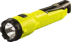 Streamlight - White LED Bulb, 140 Lumens, Industrial/Tactical Flashlight - Yellow Plastic Body, 3 AA Alkaline Batteries Not Included - Apex Tool & Supply