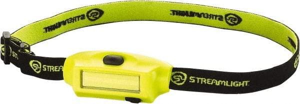 Streamlight - White LED Bulb, 180 Lumens, Hands-free Flashlight - Yellow Plastic Body, 1 Integrated Lithium-Polymer Battery Included - Apex Tool & Supply