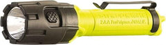 Streamlight - White LED Bulb, 175 Lumens, Industrial/Tactical Flashlight - Yellow Plastic Body, 2 AA Alkaline Batteries Included - Apex Tool & Supply