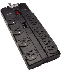 Tripp-Lite - 12 Outlets, 120 VAC15 Amps, 8' Cord, Power Outlet Strip - Floor, Keyhole Mount, 5-15 NEMA Configuration, 10.3" Strip - Apex Tool & Supply