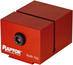 Raptor Workholding - 1-1/2" Jaw Width, 1.82" High x 2.35" Long x 2.95" Wide Dovetail Vise - For Use with 4 & 5 Axis Workholding Systems - Apex Tool & Supply