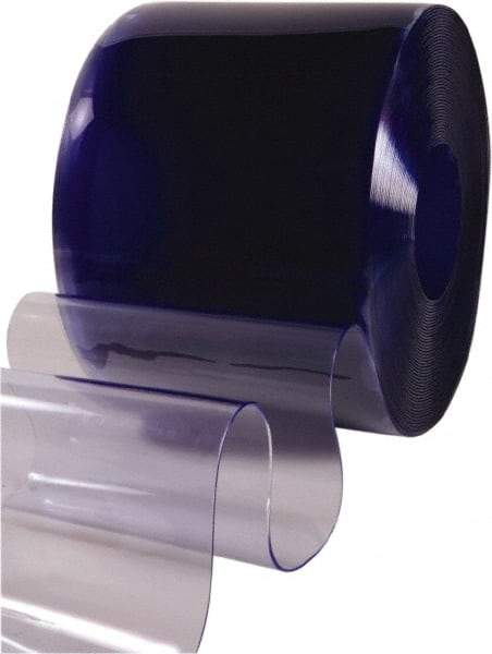 Clearway Door - Clear Standard QuickStrip Roll Dock Curtain Strips - 16" Wide x 100' Long x 0.16" Thick - Apex Tool & Supply