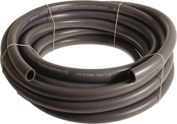 Continental ContiTech - 1" ID x 1.38" OD 200' Long Multipurpose Air Hose - 250 Working psi, -10 to 158°F, Gray - Apex Tool & Supply