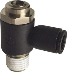 Legris - Speed & Flow Control Valves   Valve Type: Compact Meter Out Flow Control    Male Thread Size: 3/8 - Apex Tool & Supply
