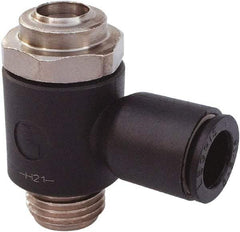 Legris - Speed & Flow Control Valves   Valve Type: Compact Meter Out Flow Control    Male Thread Size: 1/8 - Apex Tool & Supply