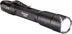 Pelican Products, Inc. - White LED Bulb, 1,124 Lumens, Industrial/Tactical Flashlight - Black Aluminum Body, 2 AA Alkaline Batteries Included - Apex Tool & Supply