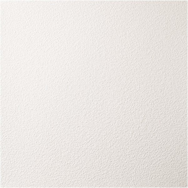 Genesis - Pack of 12 Stucco Pro 23-3/4" x 23-3/4" x 0.197" Vinyl Ceiling Tiles - Apex Tool & Supply