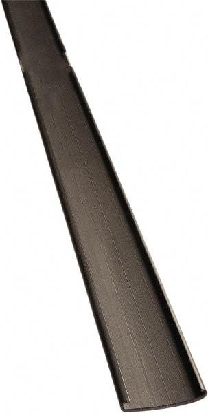 GridMAX - 4' Long x 1-1/16" Wide x 0.16" Thick, Vinyl Ceiling Grid Cover - ASTM E-84 Specification, Black - Apex Tool & Supply