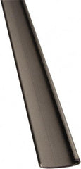 GridMAX - 47" Long x 1-1/16" Wide x 0.16" Thick, Vinyl Ceiling Grid Tee Cover - ASTM E-84 Specification, Black - Apex Tool & Supply