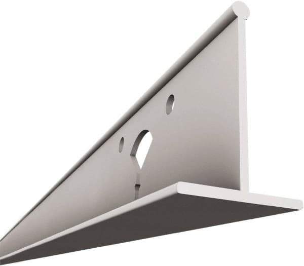 HG-Grid - 8' Long x 61/64" Wide x 1.94" Thick, Vinyl Ceiling Grid - ASTM E-84 Specification, White - Apex Tool & Supply