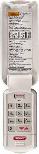 Genie - Garage Door Keyless Entry - For Use with Commercial/Residential Doors - Apex Tool & Supply