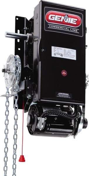 Genie - 1/2 hp 1 Phase Standard Duty Garage Door Hoist Operator Head with Brake - For Use with Maximum 24' High Sectional Door - Apex Tool & Supply