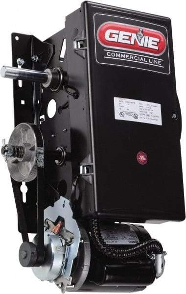 Genie - 1/2 hp 1 Phase Standard Duty Garage Door Jackshaft Operator Head with Brake - For Use with Maximum 24' High Rolling Door - Apex Tool & Supply