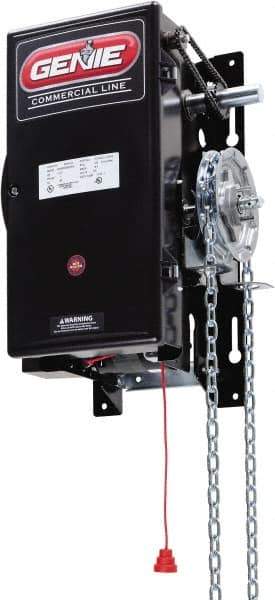 Genie - 1/2 hp 1 Phase Medium Duty Garage Door Hoist Operator Head with Brake - For Use with Maximum 16' High Rolling Door - Apex Tool & Supply