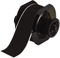 Brady - 2-1/4" Wide x 1,200" Long, Black Vinyl Tape - For BBP30 Label Printer, BBP33 Label Printer, BBP35 Multicolor Sign & Label Printer, BBP37 Color & Cut Sign & Label Printer, BradyPrinter S3100, BBP31 Sign & Label Printer - Apex Tool & Supply