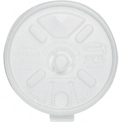 DART - Liftn'Lock Lids, 10-14 oz Cups - Translucent - Apex Tool & Supply