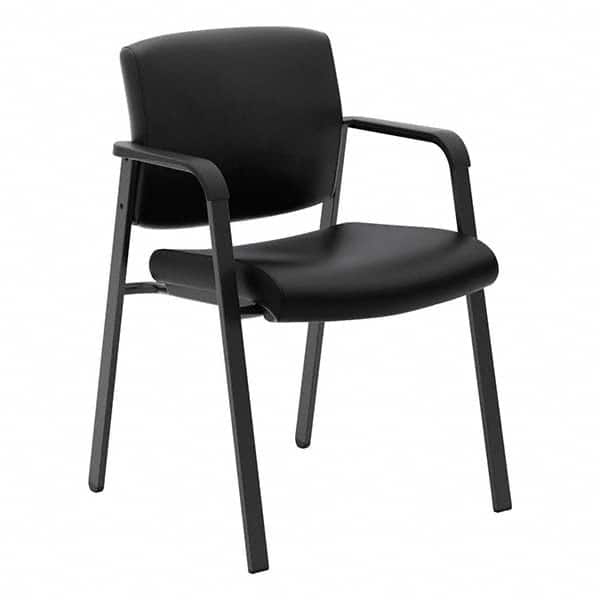 Hon - Stacking Chairs Type: Stack Chair Seating Area Material: Leather - Apex Tool & Supply