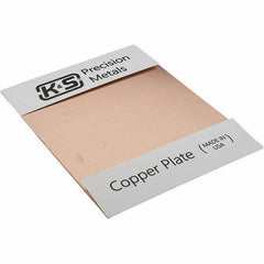 Made in USA - Copper Sheets Material: Copper Thickness (Decimal Inch): 0.0500 - Apex Tool & Supply