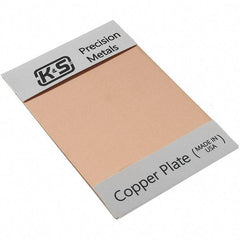 Made in USA - Copper Sheets Material: Copper Thickness (Decimal Inch): 0.0500 - Apex Tool & Supply