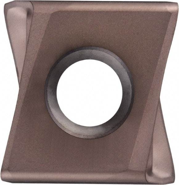 Sumitomo - LNEX080408 G Grade ACM300 Carbide Milling Insert - TiAlN/AlCrN Finish, 4.4mm Thick, 0.03mm Corner Radius - Apex Tool & Supply
