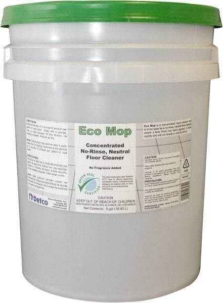 Detco - 5 Gal Pail Cleaner - Use on Resilient Flooring - Apex Tool & Supply