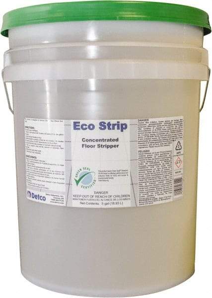 Detco - 5 Gal Pail Stripper - Use on Resilient Flooring - Apex Tool & Supply
