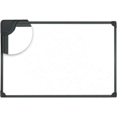 Universal One - 36" High x 48" Wide Magnetic Dry Erase Board - Lacquered Steel, Includes Accessory Tray/Rail & Mounting Kit - Apex Tool & Supply