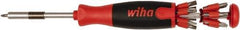 Wiha - Bit Screwdriver Set - Phillips, Slotted, Torx, Square, Pozidriv - Apex Tool & Supply