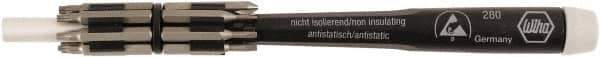 Wiha - 16 Piece, 1/4" Drive Screwdriver Micro Bit Set - #000 to #2 Phillips, 1.2, 1.5, 2, 2.5 & 3mm Slotted - Apex Tool & Supply