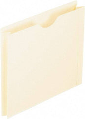Pendaflex - 8-1/2 x 11", Letter Size, Manila, Expansion Folders - 11 Point Stock, Straight Tab Cut Location - Apex Tool & Supply