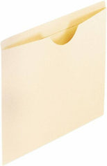 Pendaflex - 8-1/2 x 11", Letter Size, Manila, File Jacket - 11 Point Stock, Straight Tab Cut Location - Apex Tool & Supply