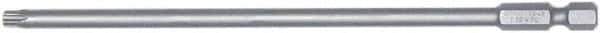 Wiha - T8 Torx Bit - 1/4" Hex Drive, 6" OAL - Apex Tool & Supply
