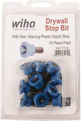 Wiha - #2 Phillips Screwdriver Bit - 1/4" Hex Drive, 1" OAL - Apex Tool & Supply