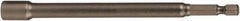 Wiha - 3/8" Magnetic Nutsetter - 1/4" Hex Drive, 12" OAL - Apex Tool & Supply