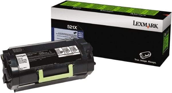 Lexmark - Black Toner Cartridge - Use with Lexmark MS711, MS811, MS812 - Apex Tool & Supply