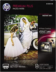 Hewlett-Packard - 8-1/2" x 11" White Photo Paper - Use with Inkjet Printers - Apex Tool & Supply