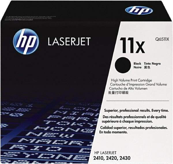 Hewlett-Packard - Black Toner Cartridge - Use with HP LaserJet 2420, 2430 - Apex Tool & Supply