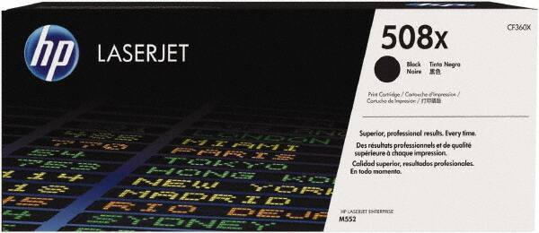 Hewlett-Packard - Black Toner Cartridge - Use with HP Color LaserJet M553 - Apex Tool & Supply