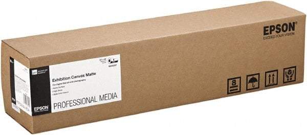 Epson - White Photo Paper - Use with Wide-Format Printers, Plotters - Apex Tool & Supply