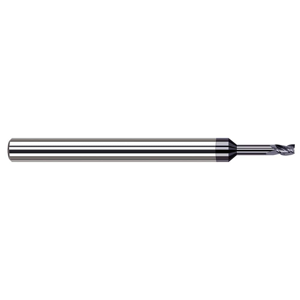 Harvey Tool - Square End Mills Mill Diameter (Decimal Inch): 0.0130 Length of Cut (Decimal Inch): 0.0190 - Apex Tool & Supply