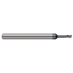 Harvey Tool - Square End Mills Mill Diameter (Decimal Inch): 0.0130 Length of Cut (Decimal Inch): 0.0190 - Apex Tool & Supply