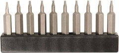 Wiha - PL1 Micro Pack Screwdriver Bit - 28mm OAL - Apex Tool & Supply