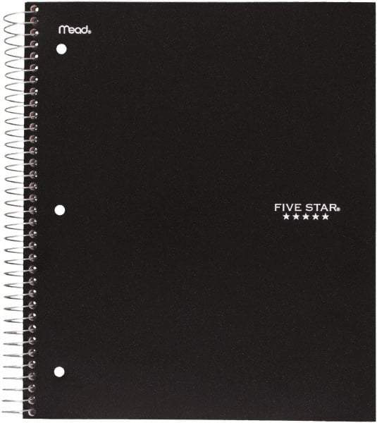 Five Star - 200 Sheet, 8-1/2 x 11", College Ruled 5 Subject Notebook - Assorted Colors - Apex Tool & Supply