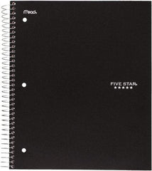 Five Star - 200 Sheet, 8-1/2 x 11", College Ruled 5 Subject Notebook - Assorted Colors - Apex Tool & Supply