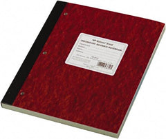 National Brand - 200 Sheet, 9-1/4 x 11", Quadrille Lab Notebook - Brown - Apex Tool & Supply
